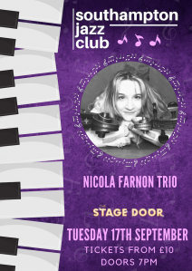 Southampton Jazz Club with Nicola Farnon trio